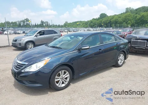 2014 Hyundai Sonata Gls из США, поврежденный, VIN 5NPEB4AC2EH905639